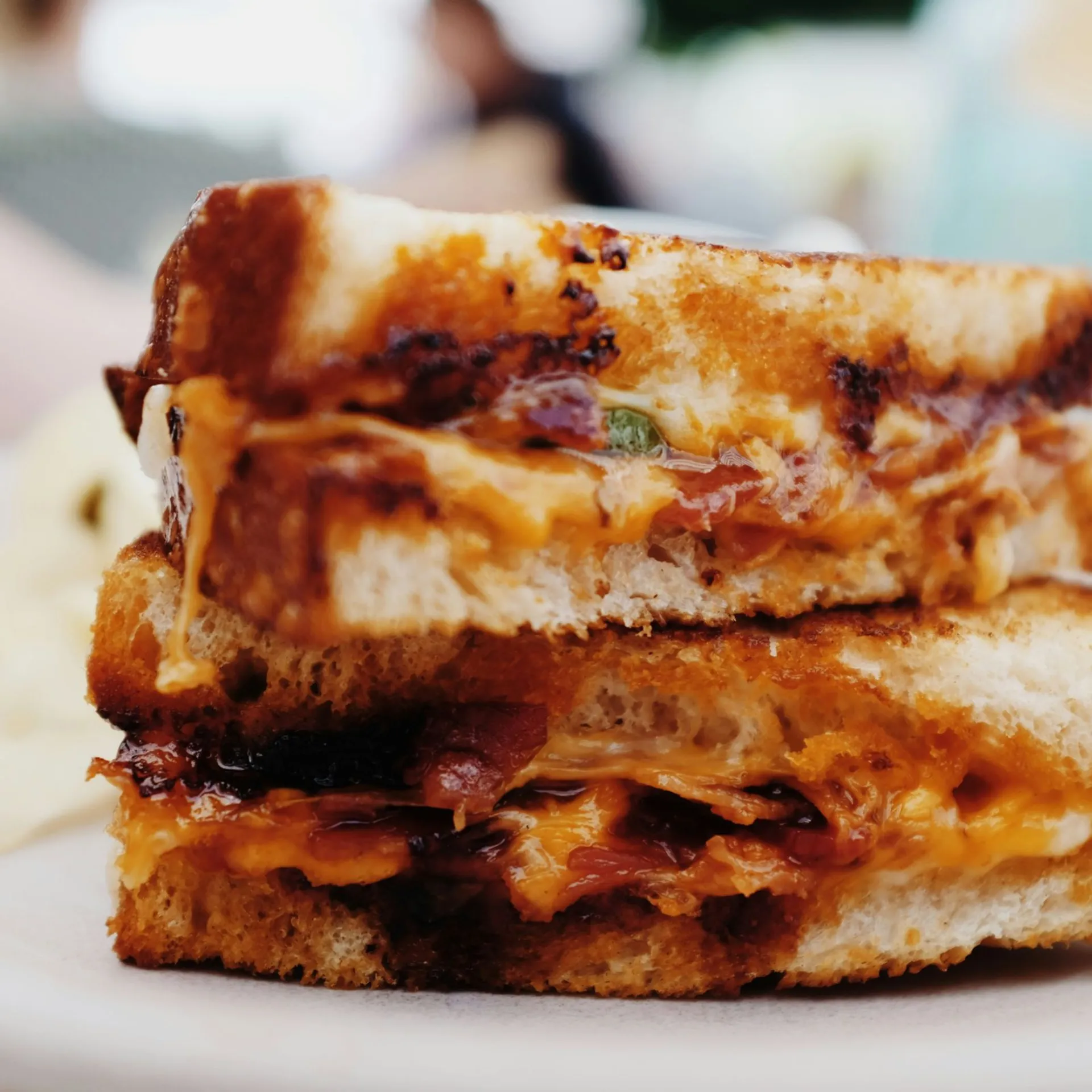 Saucy comfort food sandwich from D Munchies in Atlanta