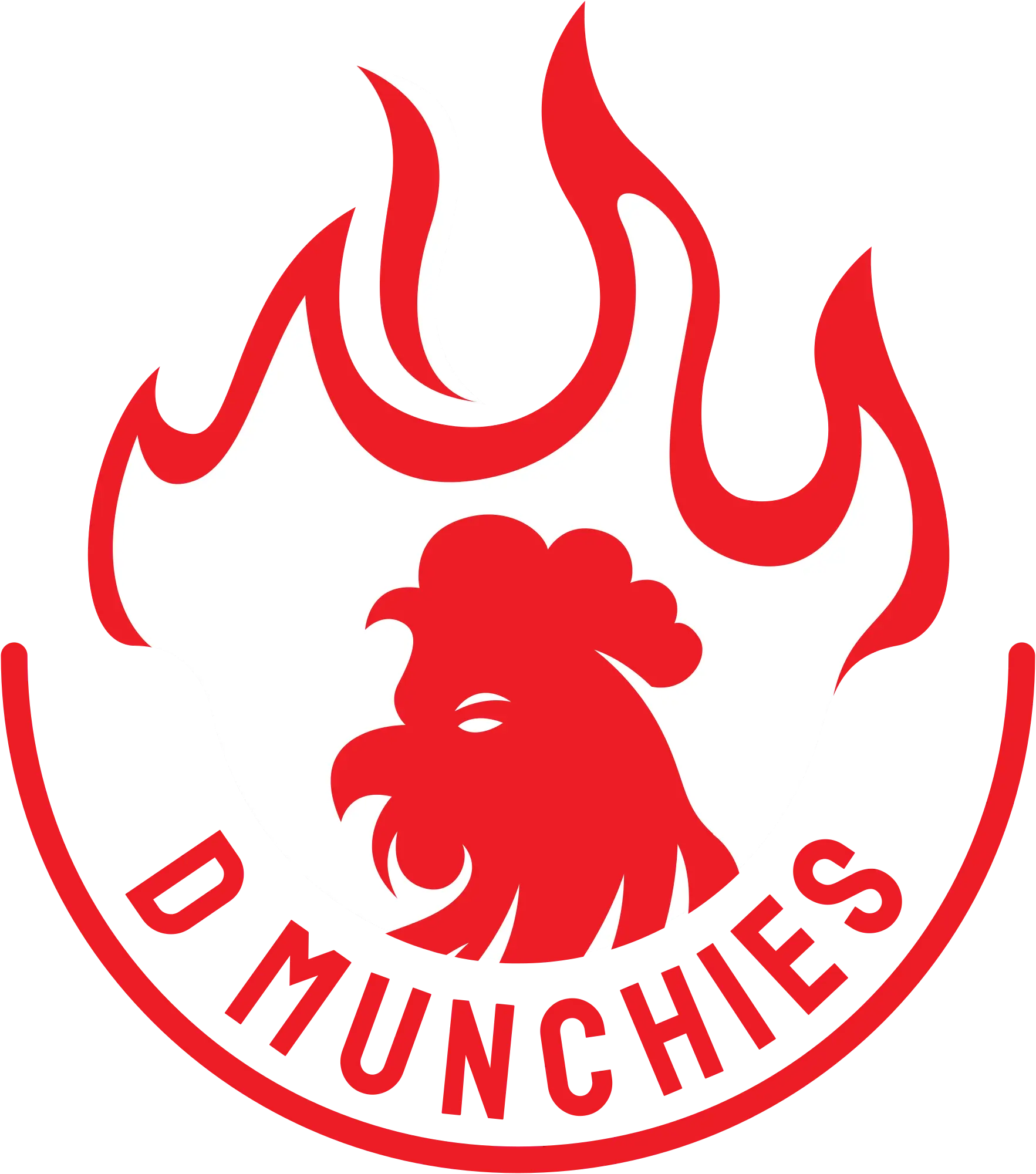 Delicious hot comfort food plate from D Munchies in Atlanta